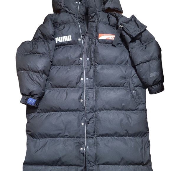 PUMA x ADER ERROR Hooded Button-Up Unisex Padded Down Coat - Picture 7 of 10